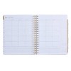 russel+hazel 2024-25 Weekly/Monthly 9.5"x7.6" Spiral Dew: Planner, Acrylic & Paper, July-June, Teen & Adult - 4 of 4