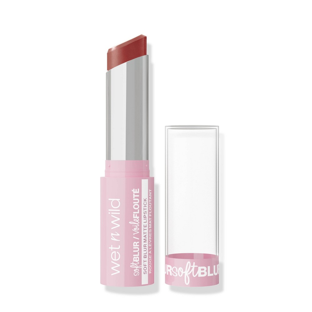 Photos - Lipstick & Lip Gloss Wet n Wild Cloud Pout Soft Blur Matte Lipstick - Nude for Love - 0.11oz 