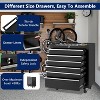 24-Inch Rolling Tool Chest with 6 Drawers – Mobile Tool Organizer with Locking System & Drawer Liners - 4 of 4