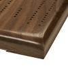 WE Games Competition Cribbage Set (Made in USA) - Solid Wood Sprint 2 Track Board with Metal Pegs - image 3 of 4