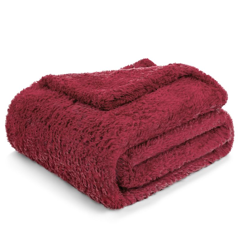 PAVILIA Plush Throw Blanket for Couch Bed, Faux Shearling Blanket and Throw for Sofa Home Decor, 2 of 10