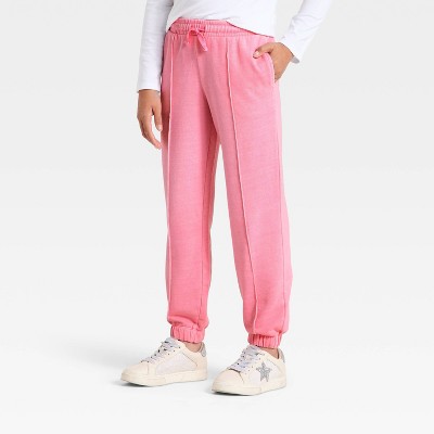 Girls Cuff Joggers - Drawstring Elasticated Waist, UK High Street Brand