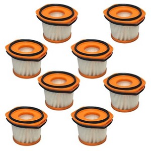 Nispira XFFWV360 WS620 HEPA Cordless Stick Vacuum Filter Replacement Compatible with Shark Wandvac System WS630 WS642  WS632RGBRN WS632PKBRN 8 Pack - 1 of 4