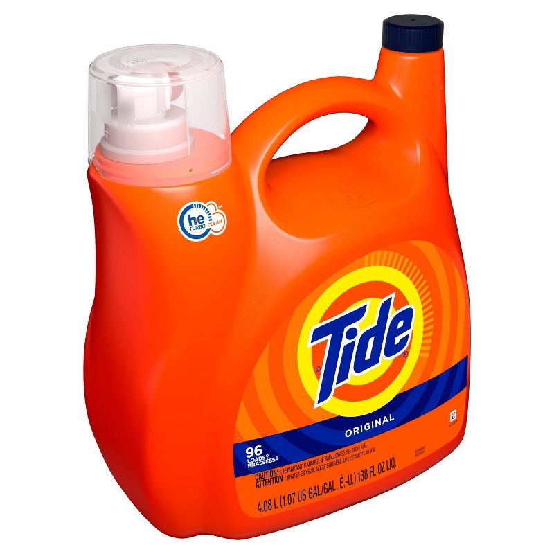 Tide High Efficiency Liquid Laundry Detergent - Original, 4 of 12