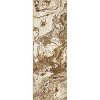 Homhougo Modern Marble Rug, Ultra-Thin Washable Rug Boho Abstract Marble Pattern Area Rug, Non Slip Low Pile Soft Luxury Bedroom Rug, Ideal - 2 of 4
