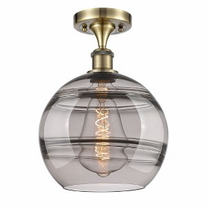 Rochester - 1 Light Semi-Flush Mount In Industrial Style-12.88 Inches Tall and 10 Inches Wide - 1 of 1