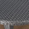 Carter 7pc Wicker Patio Dining Set - Gray - Christopher Knight Home - 3 of 4