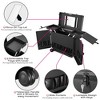Byootique Professional Hair Stylist Rolling Tool Box Makeup Artist Train Case - 3 of 4