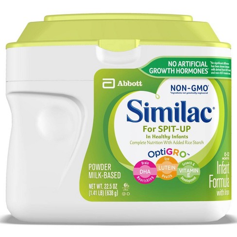 Similac For Spit Up Non Gmo Infant Formula With Iron Powder 22 5