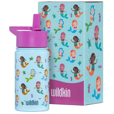 Wildkin 14 oz Stainless Steel Insulated Water Bottle for Kids
