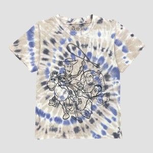 Toddler Boys' Toy Story Tie Dye Shirt - 1 of 2