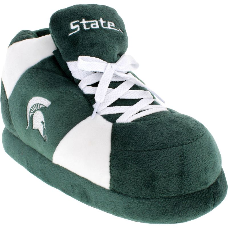NCAA Michigan State Spartans Original Comfy Feet Sneaker Slippers, 1 of 7