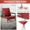 Pellebant Patio Chair Cushions Waterproof for Outdoor Furniture with Removable Cover Deep Seat & Back Cushion - 4 of 4