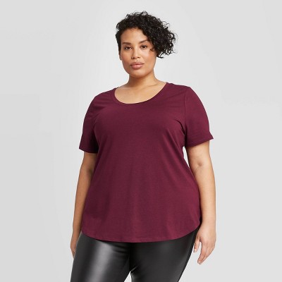 target womens plus size tops