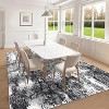 Modern Area Rugs for Living Room Washable Low Pile Thin Soft Rugs for Room Decor Simple Carpet for Office Bedroom - 4 of 4