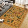 Vintage Animal Rugs, Washable Soft Low Pile Non Slip Large Carpet for Living Room, Nursery, Farmhouse, Hallway, Entryway, Laundry, Nursery, Kids Room - 3 of 4