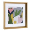 16"x16" Calter Myriam's Garden Framed Print Art Set by Myriam Van Neste Gold - Kate and Laurel: Scandinavian Style, Vertical Display - 3 of 4