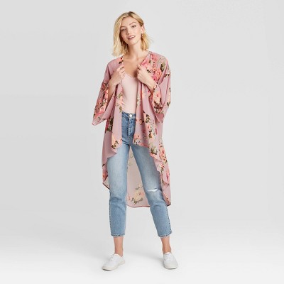 Sheer kimono outlet jacket