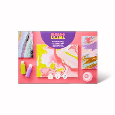 Kickin' Kaleidoscope Paint Pouring Kit - Mondo Llama™