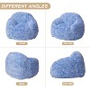 Soft Fluffy Faux Fur Bean Bag Chair for Adults - High Density Sponge Filler, Removable Washable Cover, Comfy Lazy Chair - 4 of 4