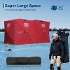 TackView Pop Up Ice Fishing Tent, Windproof Portable Hub Design - 2 of 4