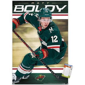 Trends International NHL Minnesota Wild - Matt Boldy 23 Unframed Wall Poster Prints - 1 of 4