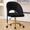 LOVMOR Upholstered Home Office Chair - 2 of 4