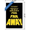 Trends International Star Wars: Saga - Physically I'M Here Framed Wall Poster Prints - 3 of 4