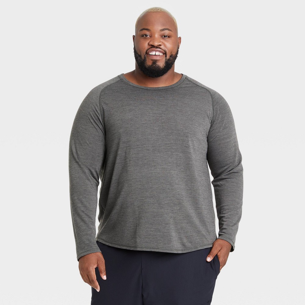 Men's Big & Tall Long Sleeve Button-Up All in on Target | AccuWeather Shop