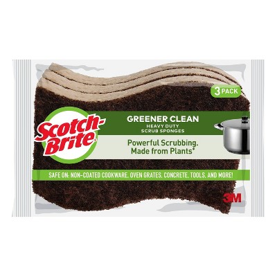 Scotch-Brite Heavy Duty Greener Clean - 3pk