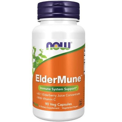 ElderMune with Vitamin C by Now Foods  -  90 VegCap