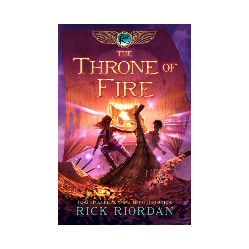 The Throne of Fire (Hardcover) by Rick Riordan, 1 of 2