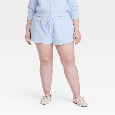 Women's Mid-Rise French Terry Pull-On Shorts - Universal Thread™