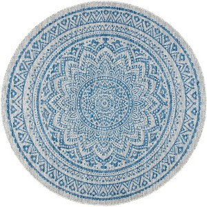 Courtyard CY8734 Power Loomed Indoor and Outdoor Rug - Safavieh - 1 of 3