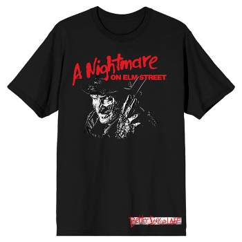 Nightmare On Elm Street Better Stay Up Late Men's Black T-shirt