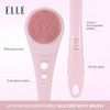 ELLE Body Scrubber – Gentle Skin Cleanser, Dead Skin Removal for Smooth Skin - 2 of 4