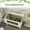 Gulches PawHut Reptile Terrarium 29 Gallon Top Opening Reptile Tank , 31.5" x 20" x 24" - 3 of 4
