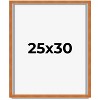 PosterPalooza | Classic Brown Picture Frame - UV Acrylic, Foam Board Backing, Hanging Hardware - 2 of 4
