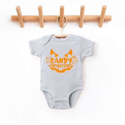 The Juniper Shop Candy Monster Puff Print Baby Bodysuit