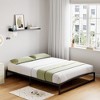 Low Bed Frame Full Size, 6-Inch Heavy Duty Metal Platform, No Box Spring Required, Noise-Free, Non-Slip, Easy Assembly, White - 4 of 4