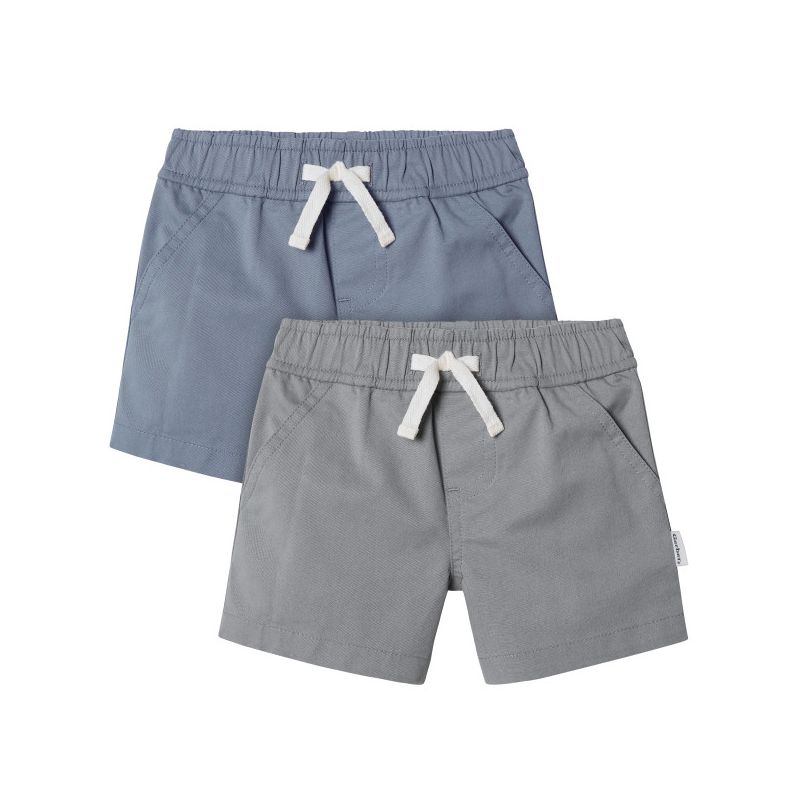 Gerber Baby and Toddler Boys Shorts, 2-Pack, 1 of 9