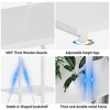 Book Shelf, 4 Tier Book Shelves, A-Shaped Frame Bookcase, Sturdy Book Shelves, Free Standing Storage Shelves Unit for Bedroom, Living Room and Office - 4 of 4