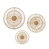 Gulches Round Natural Fiber and Mirror 3-piece Wall Decor Set - 4 of 4