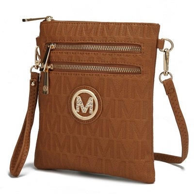 MKF Collection Andrea Milan M Signature Crossbody Bag by Mia K