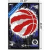 Trends International NBA Toronto Raptors - Maximalist Logo 23 Framed Wall Poster Prints - 3 of 4