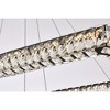 Elegant Lighting Monroe 2 - Light Pendant in  Black - 4 of 4