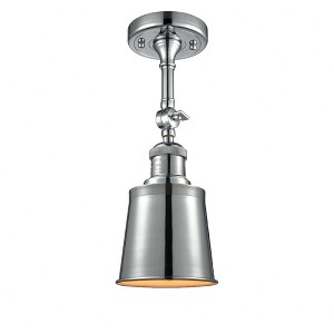 Addison - 1 Light Semi-Flush Mount In Traditional Style-13 Inches Tall and 5.25 Inches Wide - 1 of 1