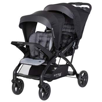 Baby Trend Sit N' Stand Double Stroller 2.0 Dlx With 5 Point Safety ...