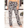 ADR Women's Soft Warm Fleece Pajama Pants, Long Lounge Bottoms - 2 of 4
