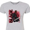 Women's - Marvel - Blade With Logo Fitted Graphic T-Shirt - 2 of 4
